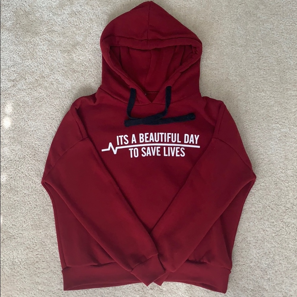 Greys Anatomy Quote Hoodie